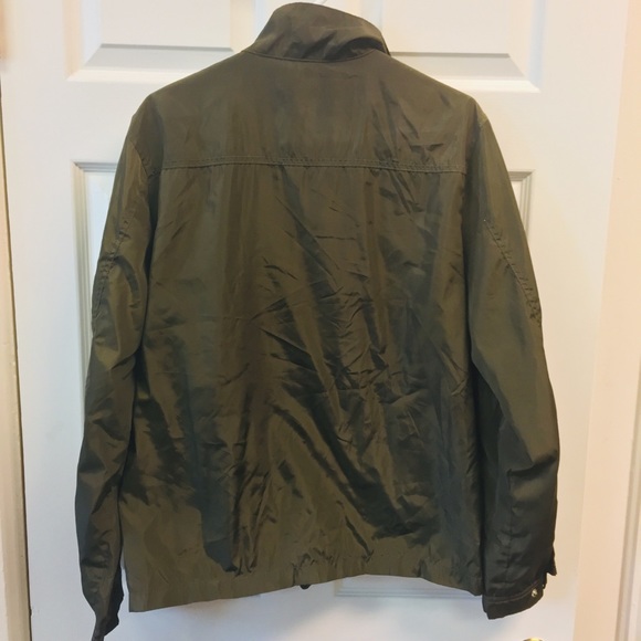 Old Navy windbreaker Olive Green Jacket - Picture 5 of 8